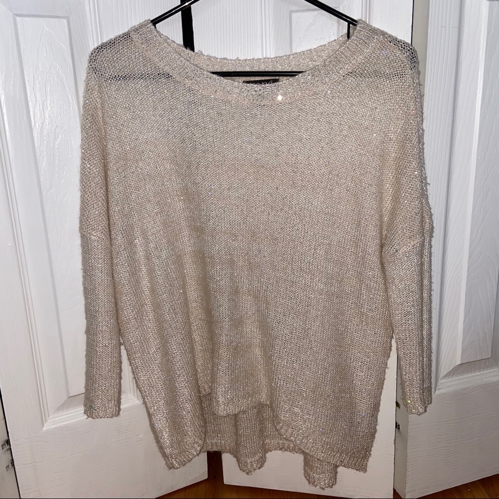 sparkly sweater